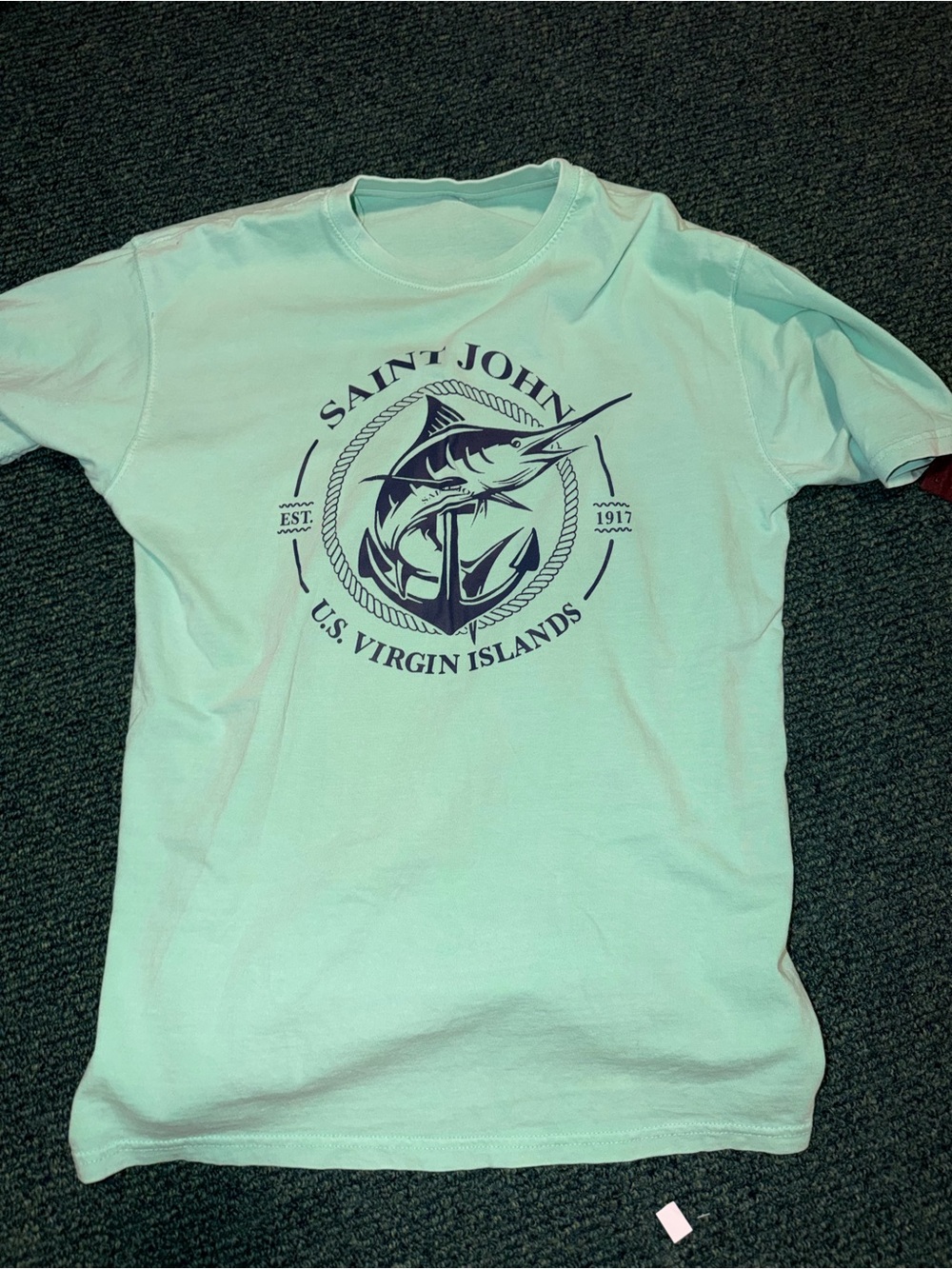 Saint John, U.S. Virgin Islands
T-Shirt Mint Green Graphic T-Shirt